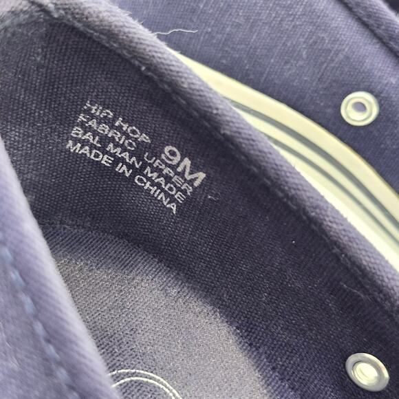 Chinese Laundry Canvas Sneaker Heels Blue Hip Hop Y2K Anime Size 9 S0046 - Picture 7 of 9